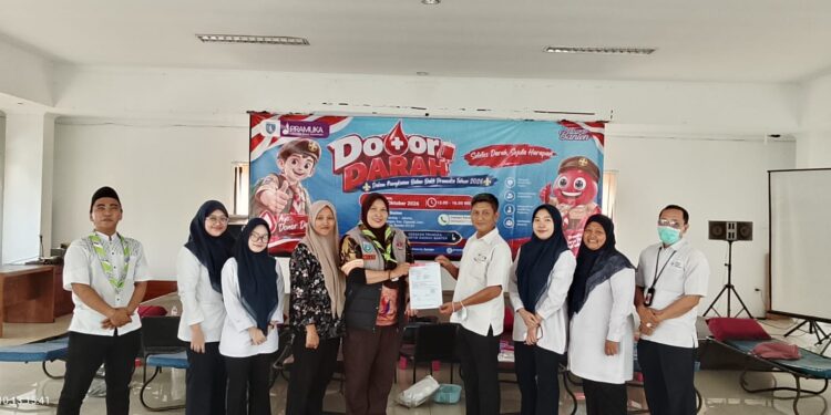 Kwarda Banten Gelar Donor Darah dalam Bulan Bakti Pramuka 2026, Bantu Penuhi Stok Darah