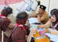 564 Pramuka Siaga dan Penggalang Kwarran Baturraden Ikuti Penilaian Pencapaian Pramuka Garuda