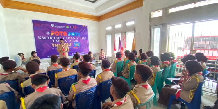 Puluhan Pramuka Penegak dan Pandega Kwarcab Sigi Ikuti JOTA-JOTI Tahun 2026
