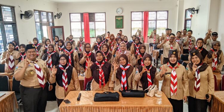 Gelang Ajar Penggalang Kwarran Muncar: Perkuat Pembina, Wujudkan Pramuka Berkarakter