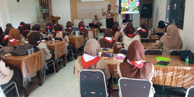 Gelang Ajar Penggalang Kwarran Muncar: Perkuat Pembina, Wujudkan Pramuka Berkarakter