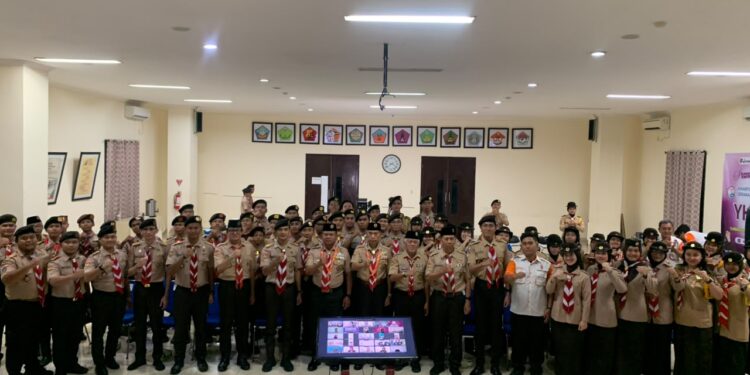 133 Ribu Lebih Pramuka Meriahkan JOTA-JOTI Nasional 2026