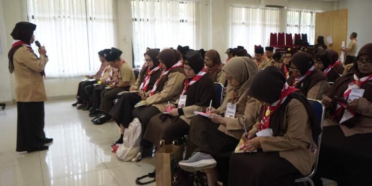 Gelaran Kursus Orientasi Mabigus Jadi Langkah Nyata Kolaborasi Kwarcab dengan MKKS SD Swasta Kota Depok Wujudkan Pramuka Depok Maju