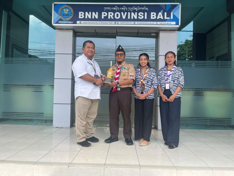 Bentengi Generasi Muda dari Ancaman Narkoba, BNNP Bali dan Kwarda Bali Sinergikan Program P4GN Melalui Saka Anti Narkoba