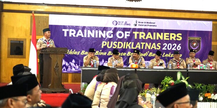 TOT Rekrutmen Pelatih Pusdiklatnas 2026, Perkuat Kualitas Pendidikan Kepramukaan