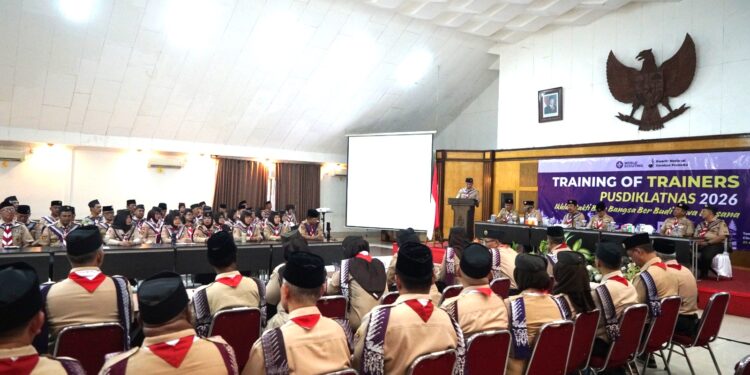 TOT Rekrutmen Pelatih Pusdiklatnas 2026, Perkuat Kualitas Pendidikan Kepramukaan