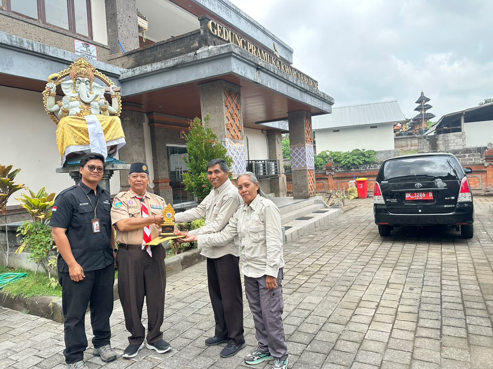 Perkuat Sinergi Gerakan Pramuka, Kwarda Bali Gelar Monev Terpadu Bidang SAKOMA Sambangi Kwarcab Denpasar dan Badung