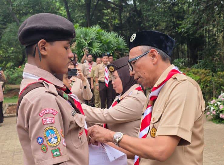 Asah Kecakapan dan Sportivitas Pramuka Penggalang, Kwarcab Jakarta Selatan Gelar Lomba Tingkat III