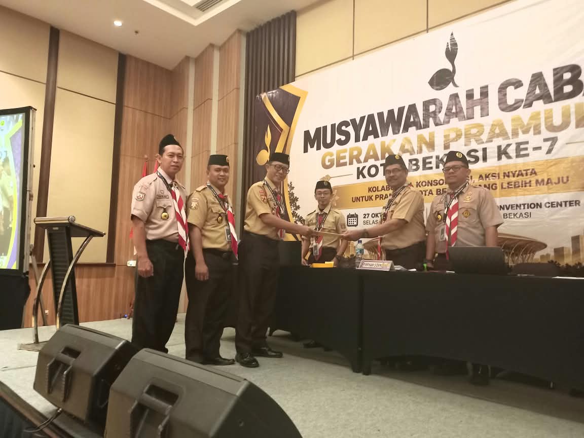 Menyongsong Kepemimpinan Baru: Muscab VII Kwarcab Kota Bekasi Sukses Digelar