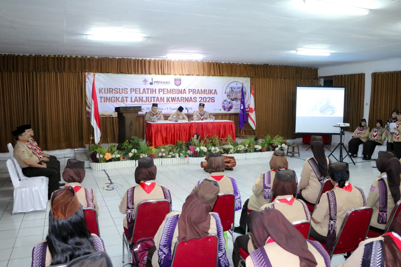 KPL Kwarnas 2026 Kembali Digelar: Momentum Cetak Pelatih Pramuka Kompeten dan Berintegritas