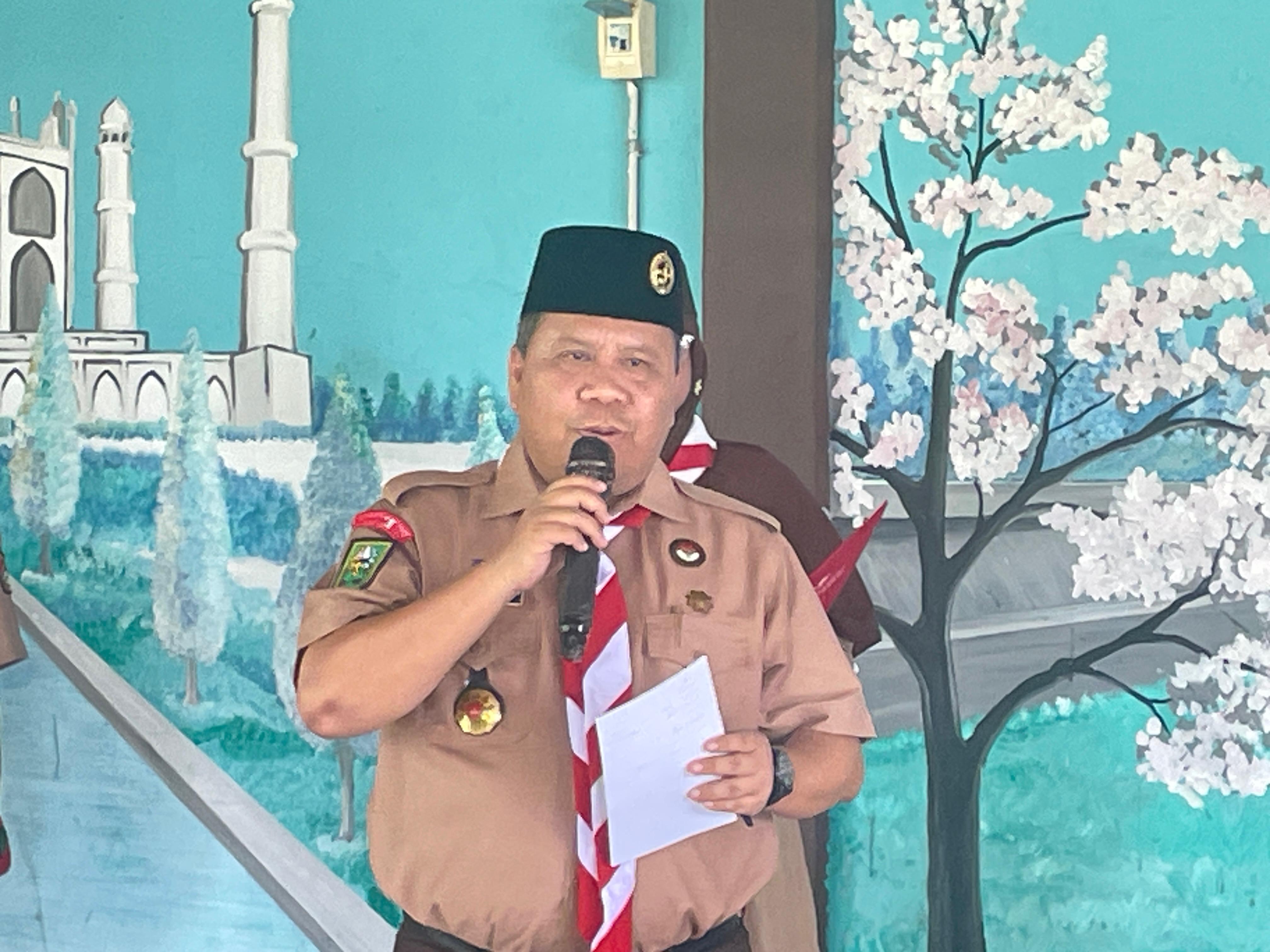 KETUA KWARDA RIAU LANTIK PENGURUS PINSAKODA PRAMUKA JSIT DAERAH RIAU DI WISATA RAINATA