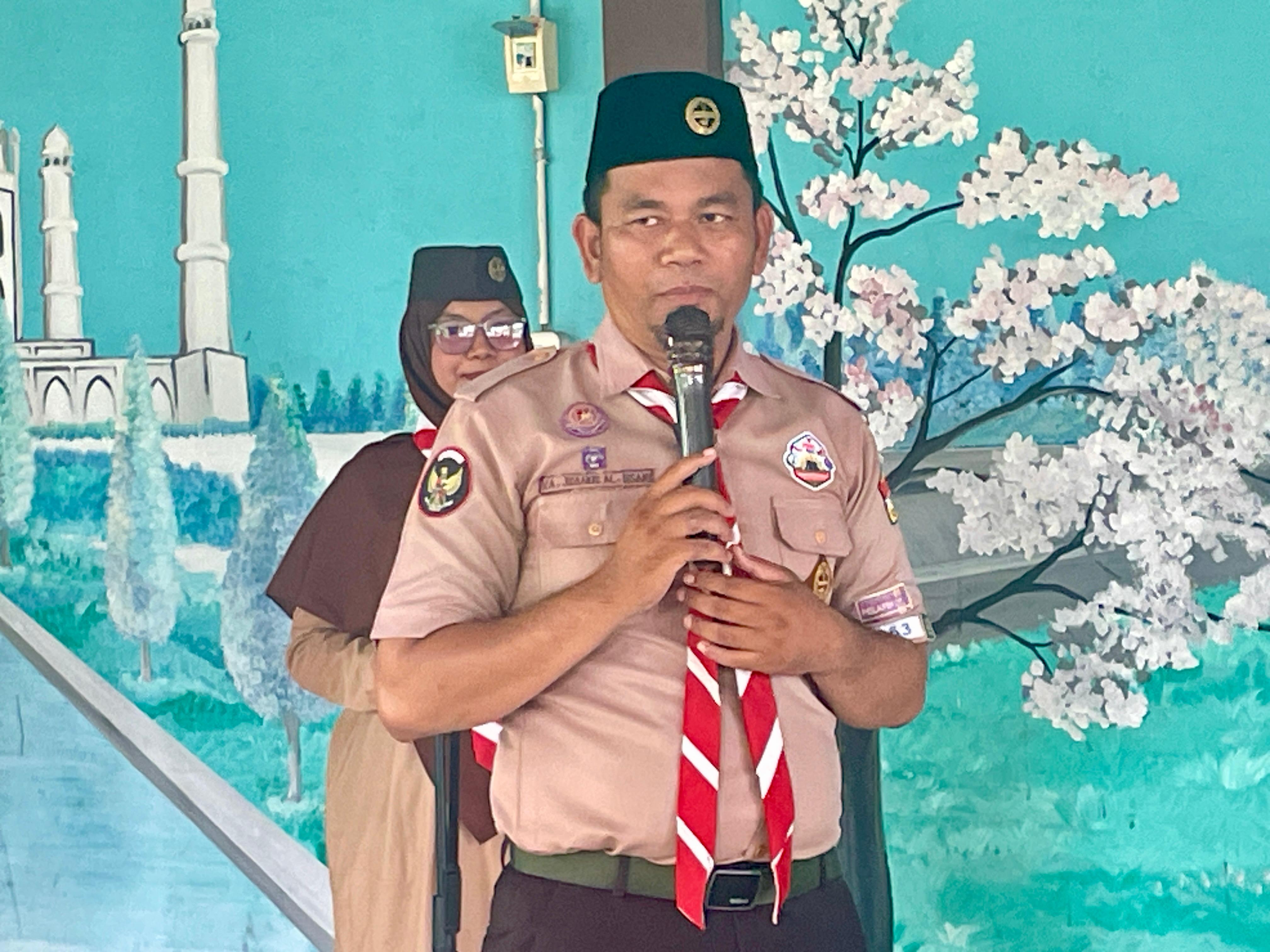 KETUA KWARDA RIAU LANTIK PENGURUS PINSAKODA PRAMUKA JSIT DAERAH RIAU DI WISATA RAINATA