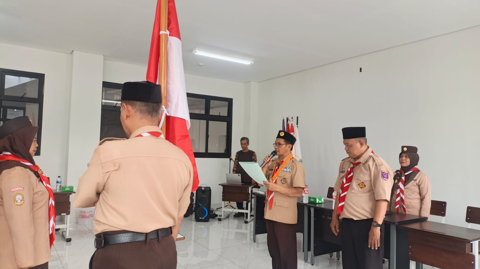 Wujudkan Pembinaan Pramuka yang Berkelanjutan, Kwarran Cilandak Lantik Pengurus Mabigus dan Pembina